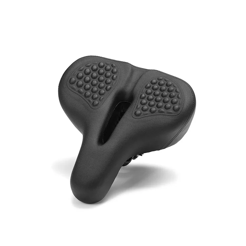 High quality anti-slip Bicycle Saddle Shock Absorbing Hollow Bicycle Accessories Cushion Thickened Soft  Cushion Bicycle Saddle