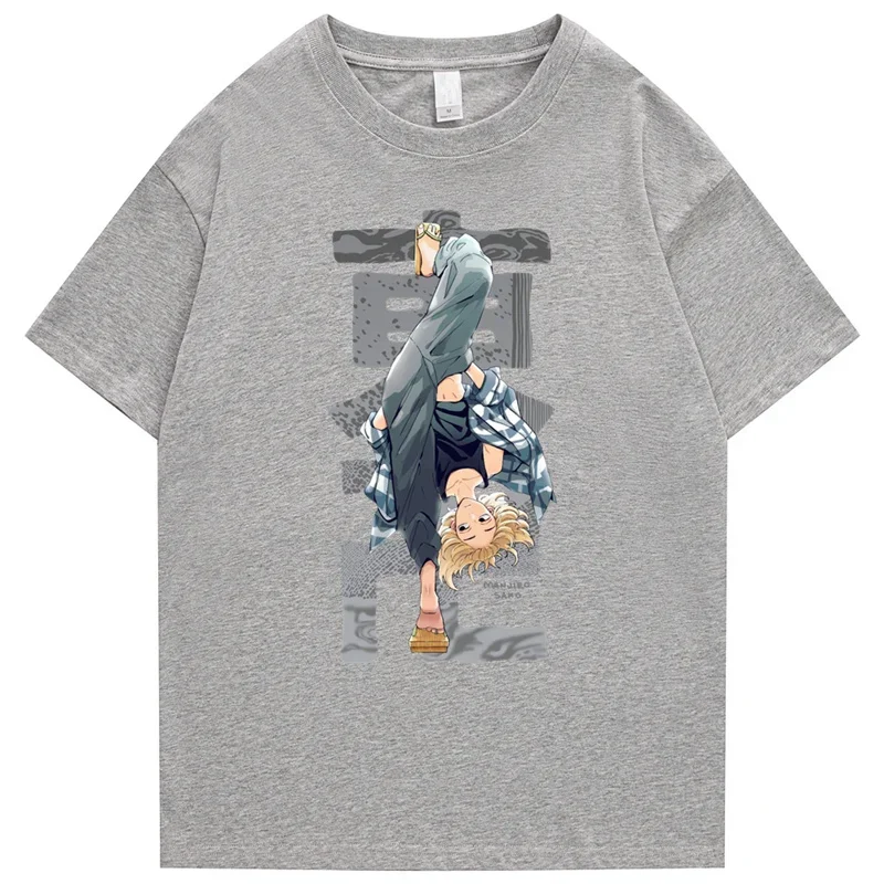 Fashion Anime T Shirt Tokyo Revengers Sano Manjiro Japanese Cartoon Casual Funny Hip Hop Streetwear Manga Ulzzang Tops Women