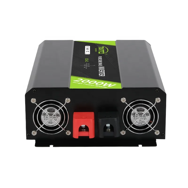 Factory Sale 2000W Power Inverter DC 12V 24V 48V to AC220V 230V 240V 110V 120V Pure Sine Wave Inverter view 2