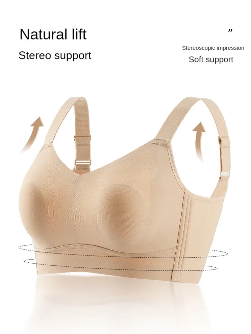 Veimia Comfortable Push Up Bra Breathable And Lightweight Seamless Bra Women Underwear Sports Bra