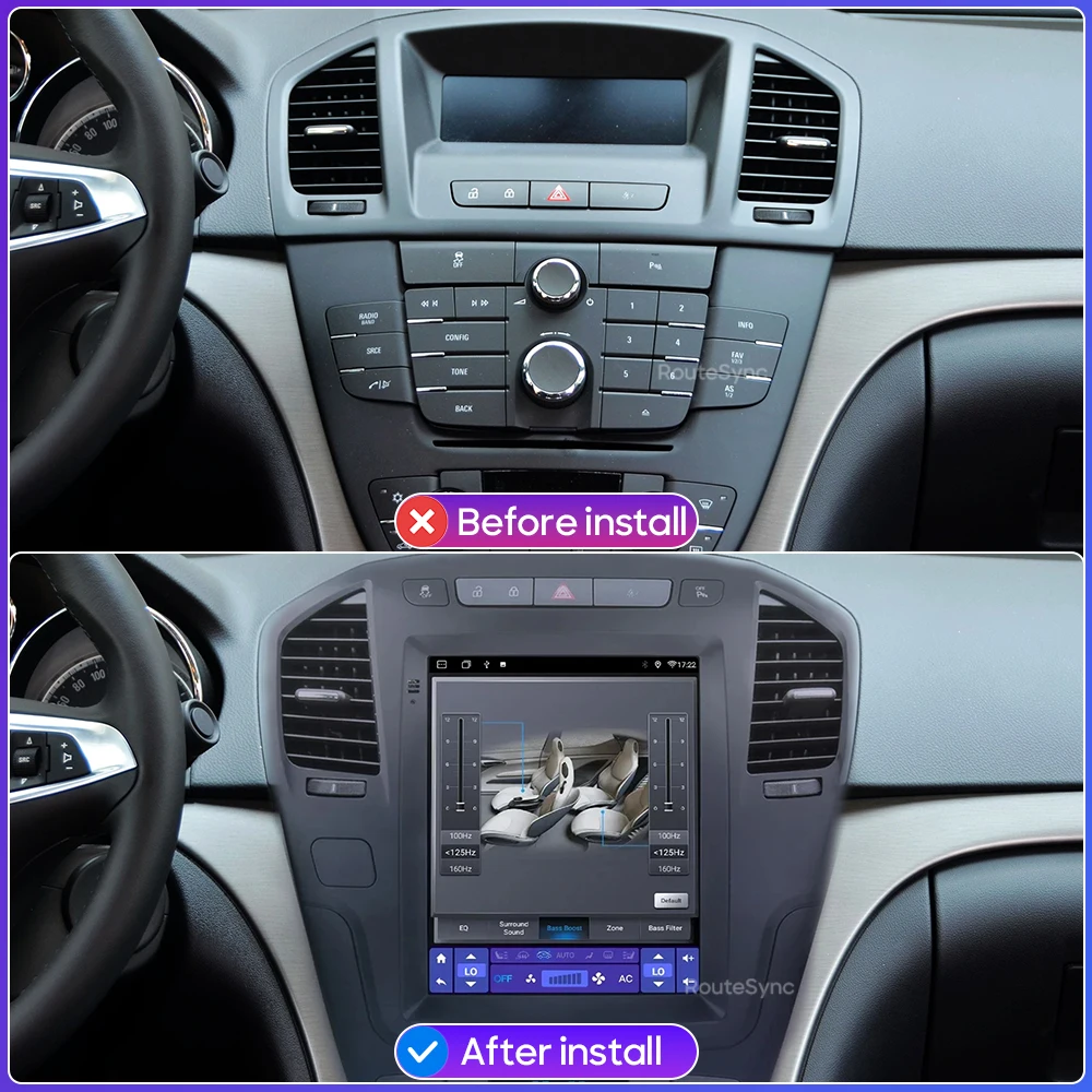 9.7 Inch Android Carplay 2DIN Car Radio Multimedia Video Player Navigation Head Unit for Opel Insignia Buick Regal 2009 - 2013 - view 2