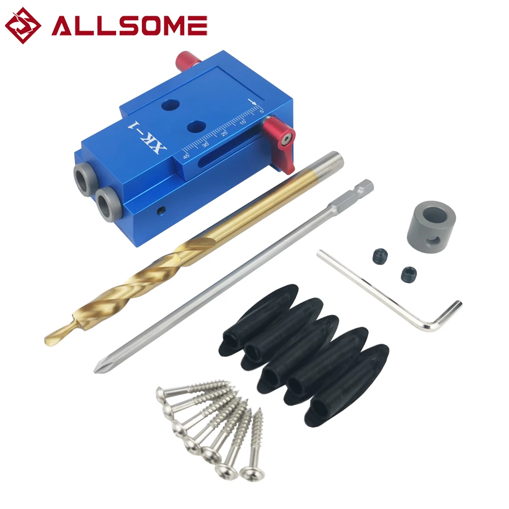 ALLSOME XK-1 Pocket Hole Jig Kit System