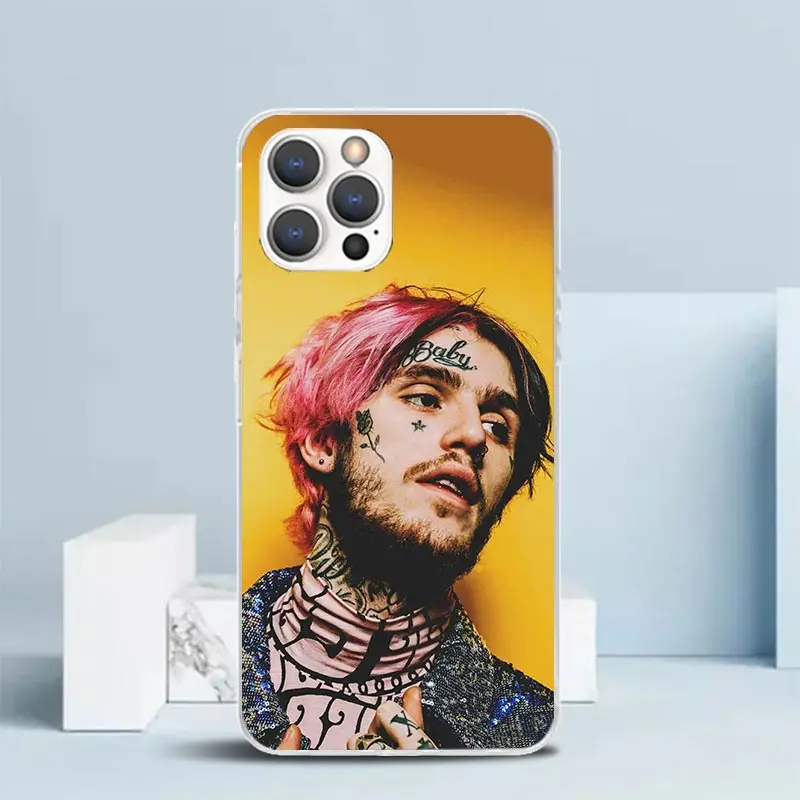 Lil Peep Singer Phone Case For IPhone 16 15 14 13 12 11 Pro Max Mini XR XS X 7 Plus 8 + SE 2020 Soft TPU Back Cover