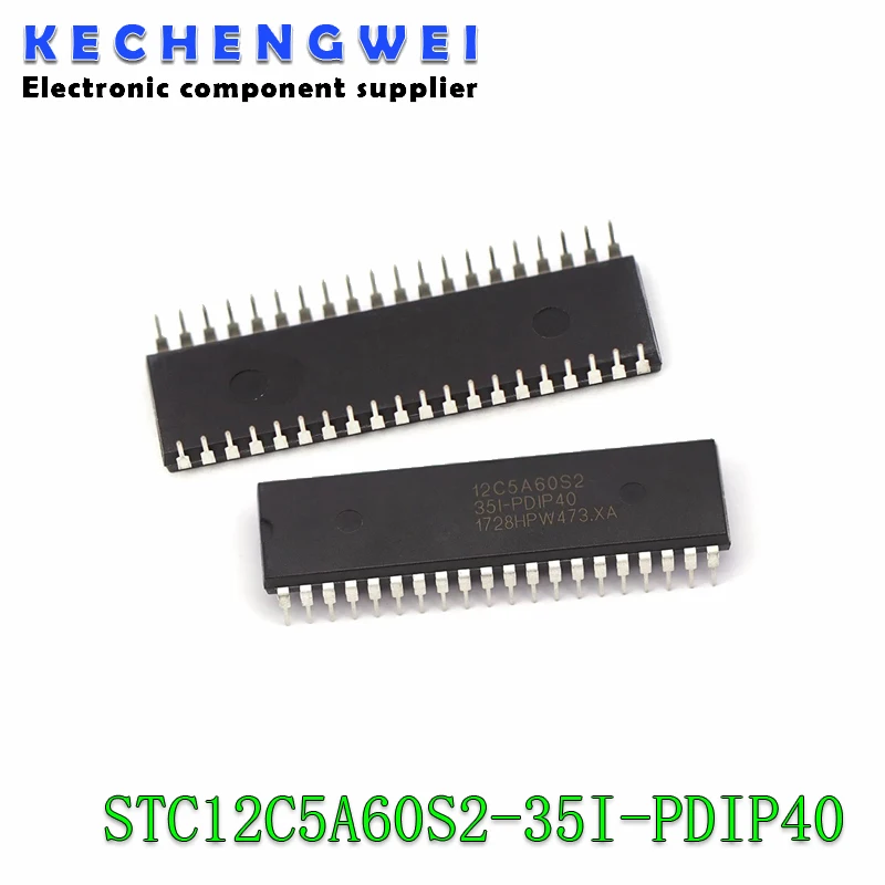 1 قطعة STC12C5A60S2 STC12C5A60S2-35I-PDIP40 DIP40