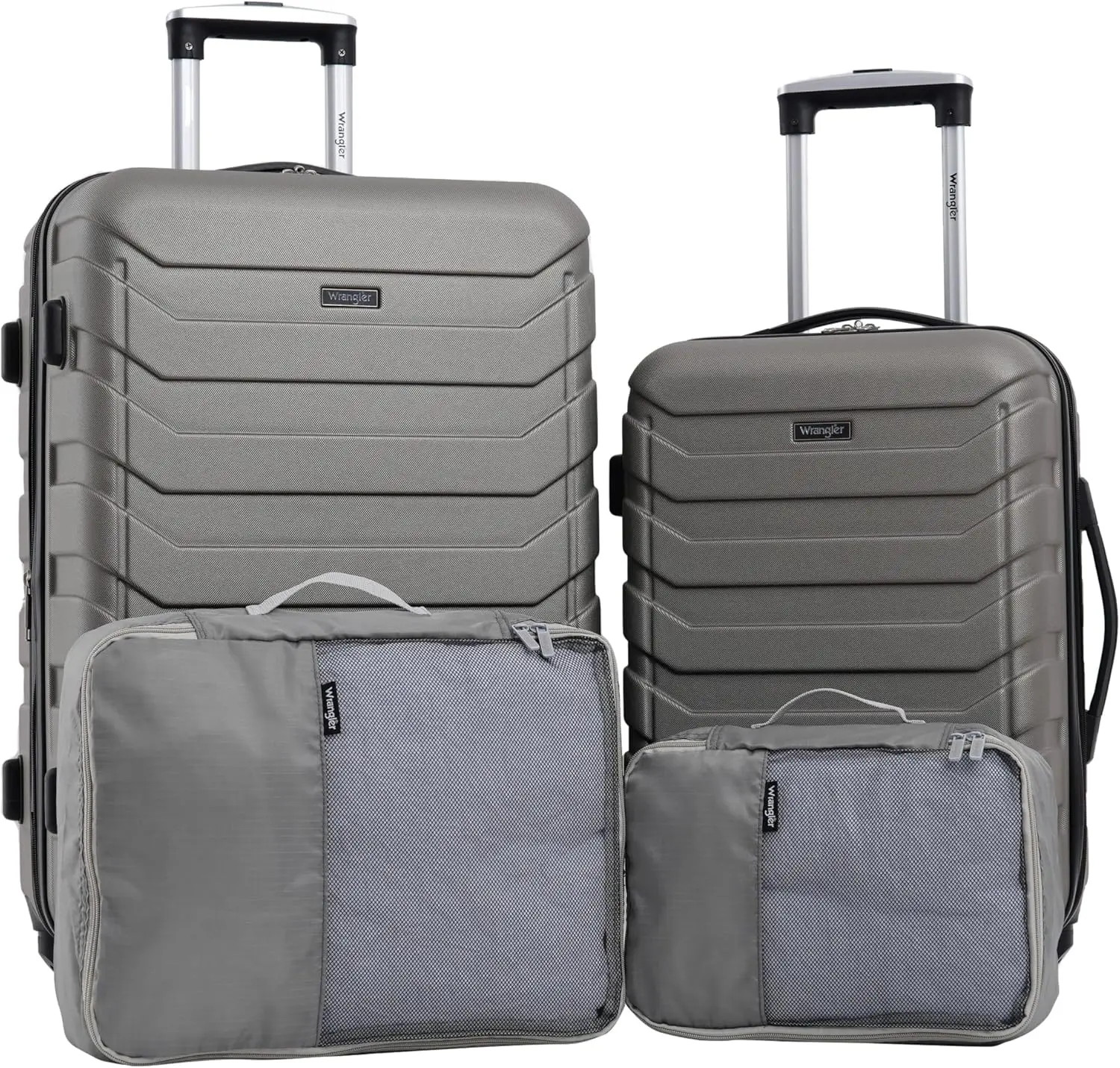 Miami Luggage & Pacubes, Desert Taupe, 4 Piece Set