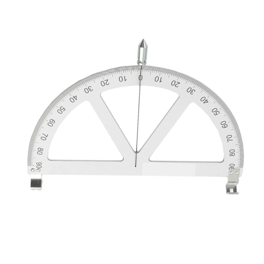 Adjustable Triangle Inclinometer Aluminum Alloy Gradient Meter Angle Ruler Slope Gauge For Mining Engineering DIY Measuring Tool