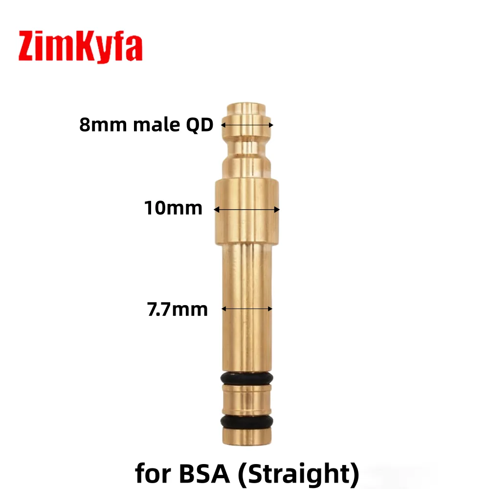 Copper Filling Probe Quick Charging Adapter Valve 8mm Fill Nipple