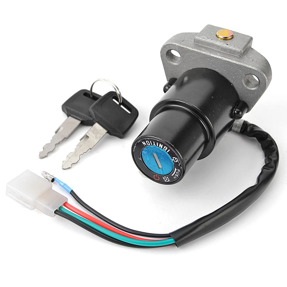 55V-82501-00 For Yamaha DT125R 4BL DT200R TZR250 2MA XT350 XT500T XT600EH 3TB Motorcycle Ignition Switch with Key