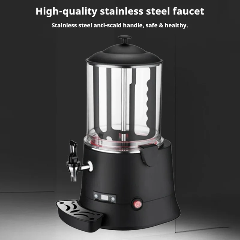 5л/10л машина для плавления горячего шоколада, коммерческий автоматический диспенсер для напитков с подогревом для молока, чая, кофе, теплое сохранение