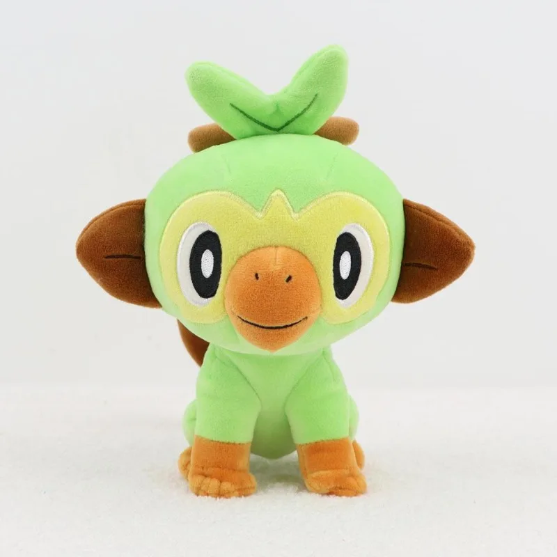 Grookey Plush Doll Sword Shield Pokemon Model Toys Anime Figure Monkey Stuffed Collection Toy Birthday Gifts for Kids