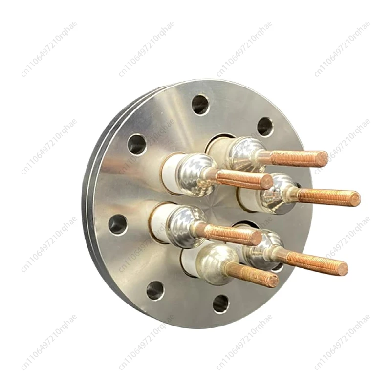 

Vacuum Flange Non-standard Custom Brazed Ceramic High Voltage Insulation Seal Connector Conductive Pillar Electrode Core