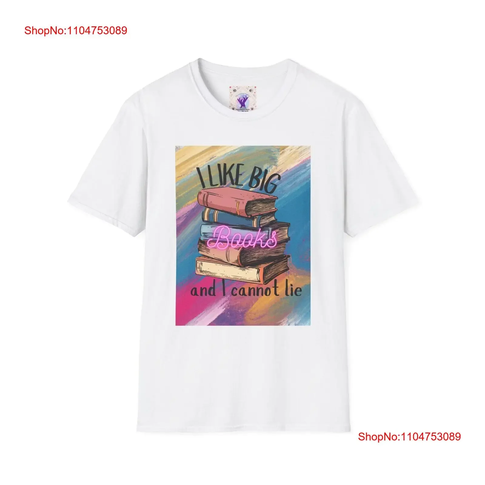 I like Big Books and Cannot Lie on Colors Softstyle T Shirt vintage Washed Slightly Versatile Casual designer clothes graphic