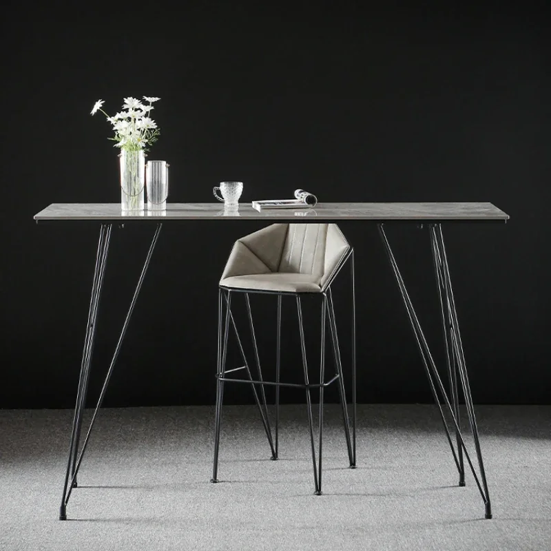 

Nordic Bar Tables Room Decors Outdoor Counter Bright Cake Buffet Cool High Dining Party Stools Tables Kitchen Furniture Mesa