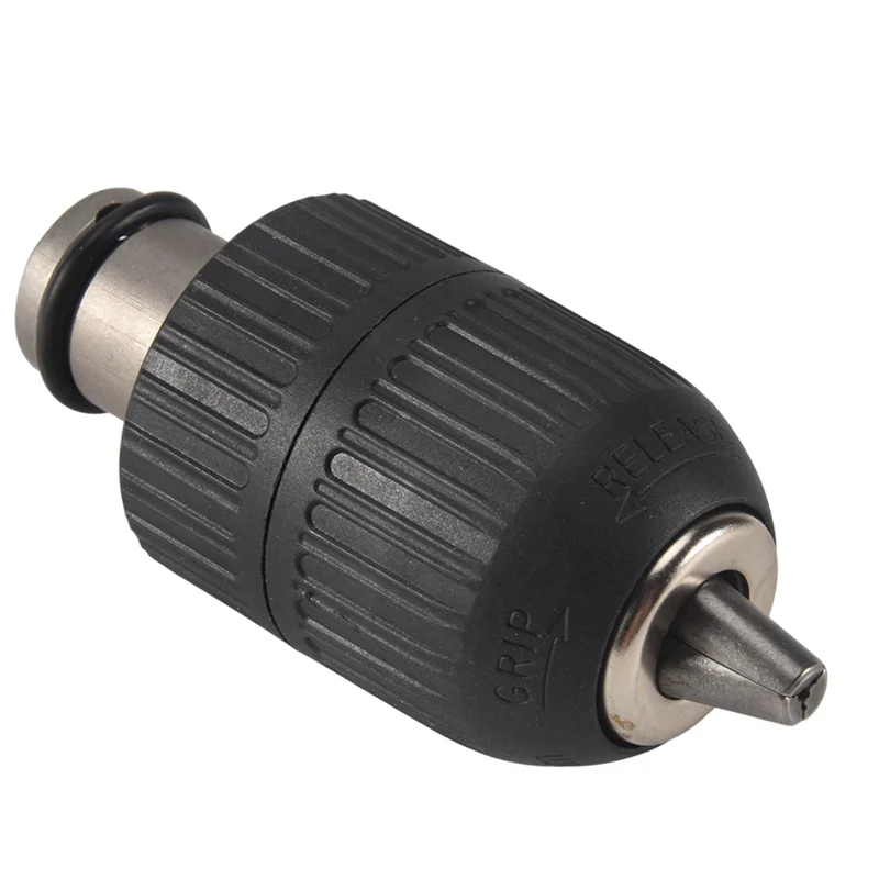 2-13Mm 1/2-20UNF Con 1/2 Mandrino Adattatore autobloccante Keyless Trapano Elettrico Mandrino Per Avvitatore a percussione Strumenti di Conversione Set supporto