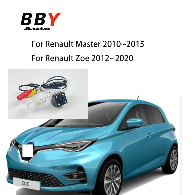 NTSC Reverse Camera For Renault Master 2010~2015 For Renault Zoe 2012~2020 HD Night Vision License Plate Camera Reversing