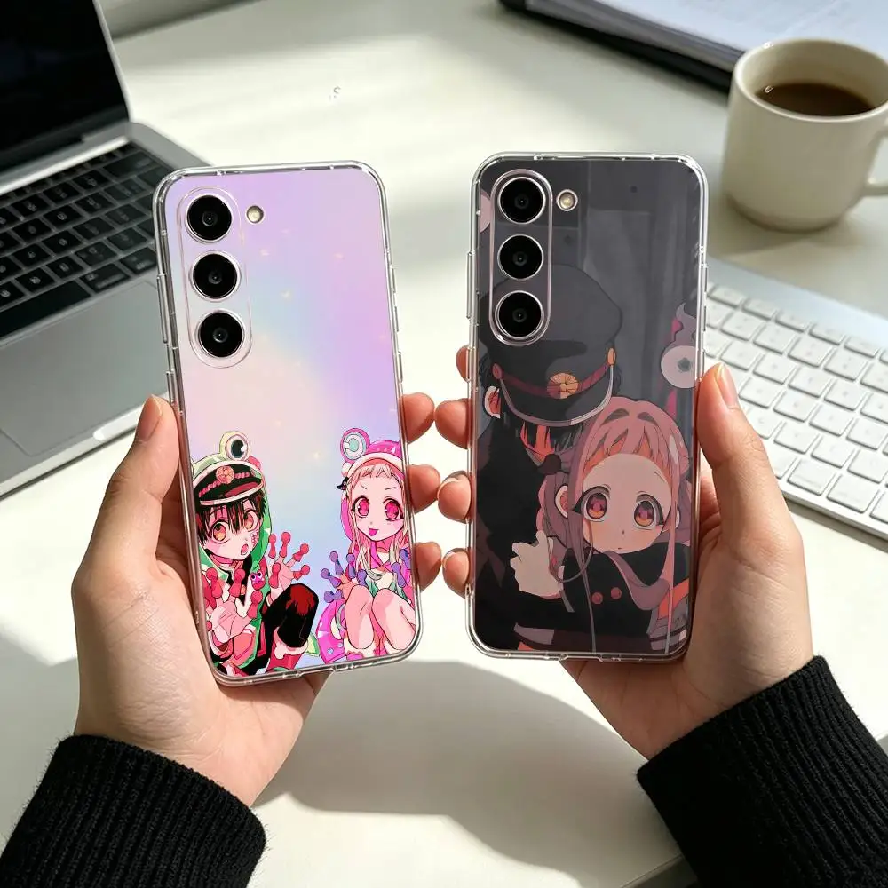 Toilet-Bound Hanako-kun   Phone Case For Samsung A71 A55 A51 A52 A35 Cover Transparent Silicone Phone Cover