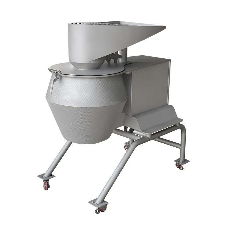 Large potato wiping machine, two-dimensional cutting machine for rhizomes, fruits and vegetables, winter melon