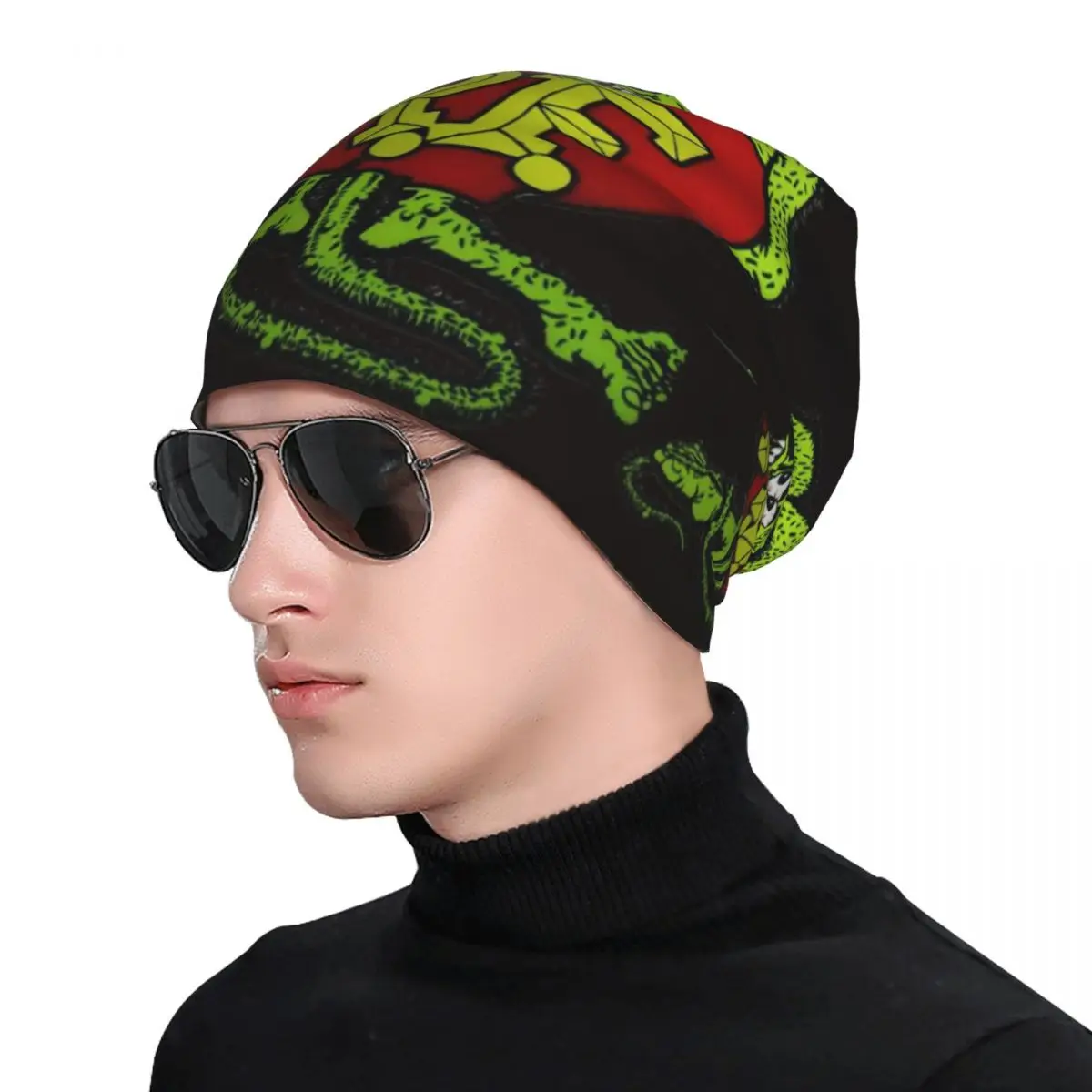 Harajuku Tales Of The Rat Fink 6 Unisex Cycling Brimless Urinal Hat Rat Fink Knitted Hat For Men And Women Casual Creative