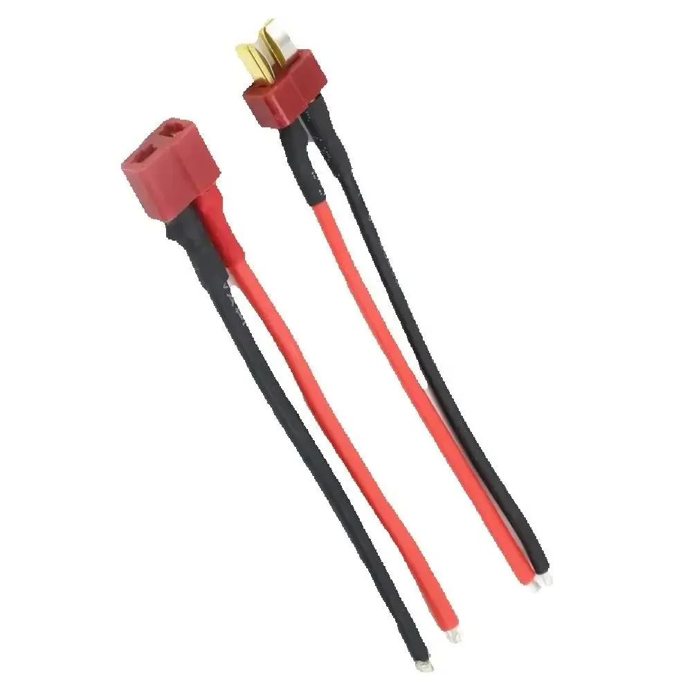 

Deans T-Plug Male Female T Connector With 14AWG Silicone Wire Cable For RC Car Aircraft Helicopter Boat