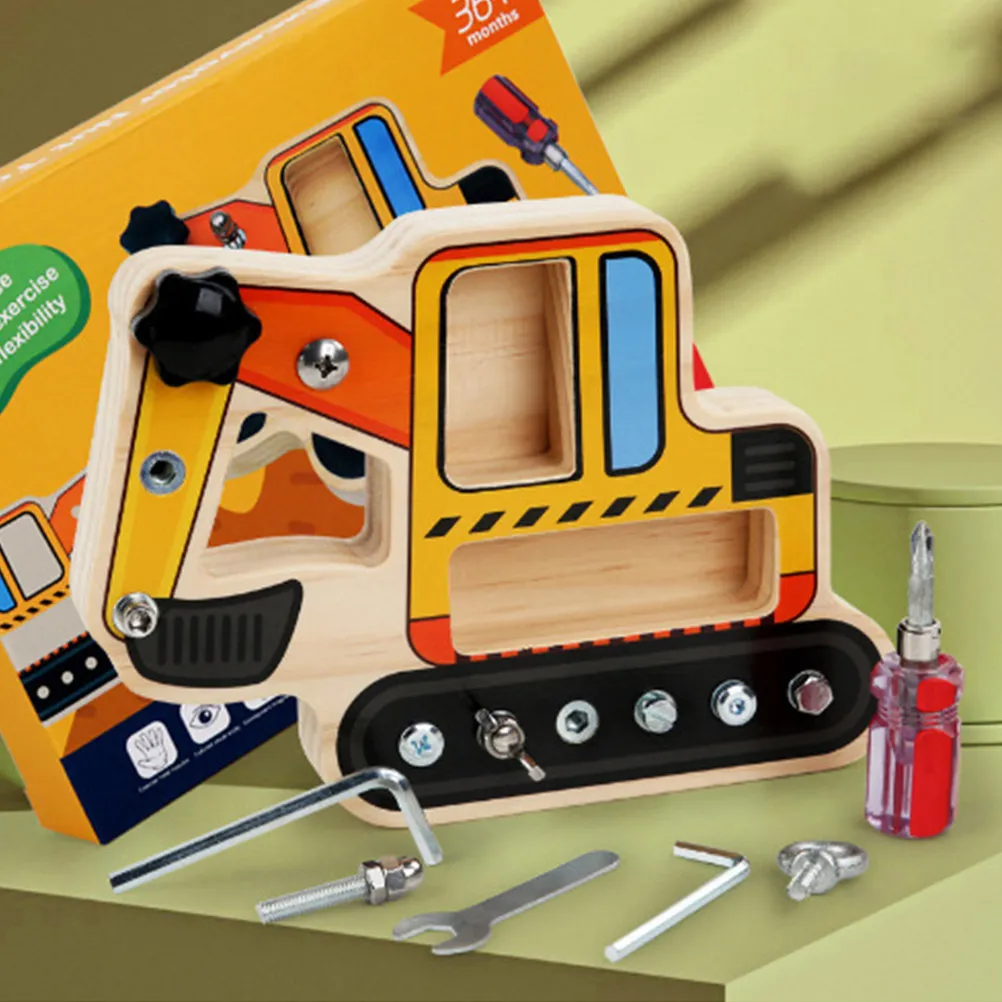 

Набор деревянных развивающих досок-отверток для детей: интерактивная сенсорная игра для развития когнитивных навыков в раннем детстве