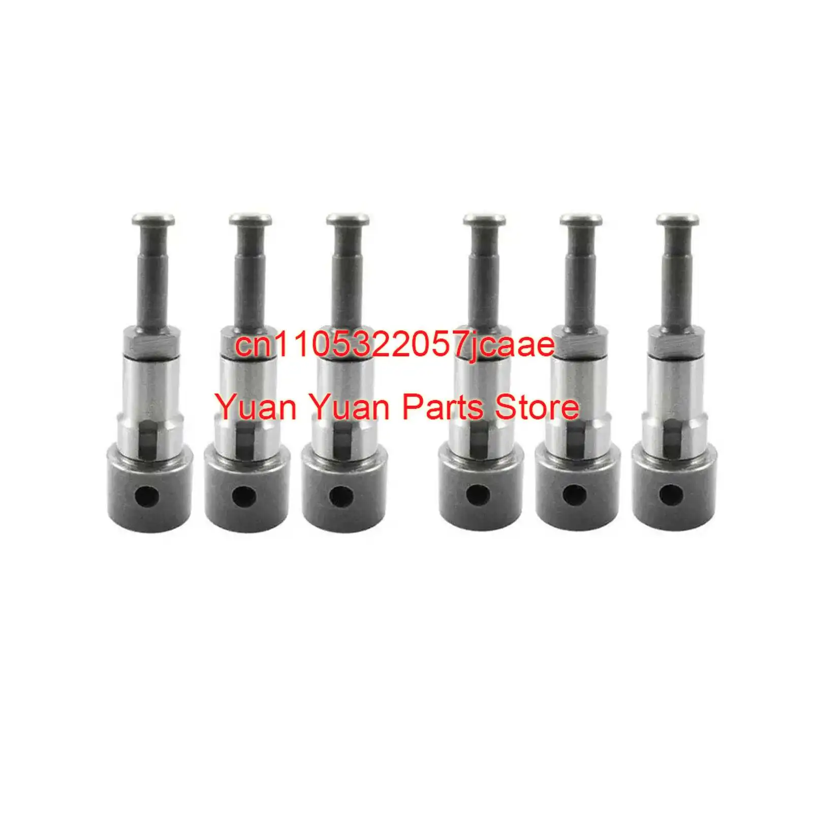 

6x Pump Element Plunger and Barrel 2455-408 2418455408 for JOHN DEERE 6081 8.1L