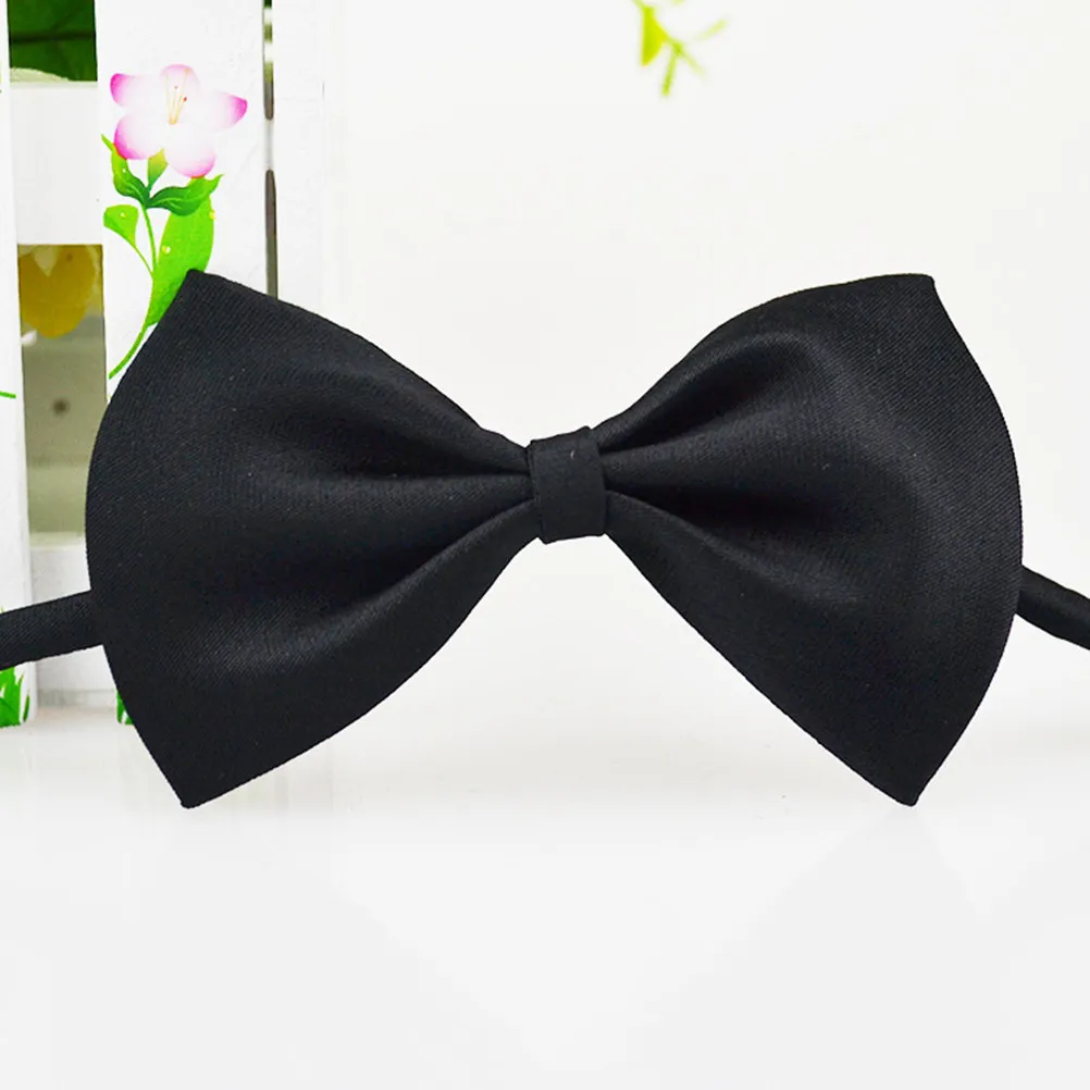 6 Pcs Kids Bow Ties for Boys – Black, Red, Navy Blue Vintage Stylish Neckwear for Party, Prom & Formal Events