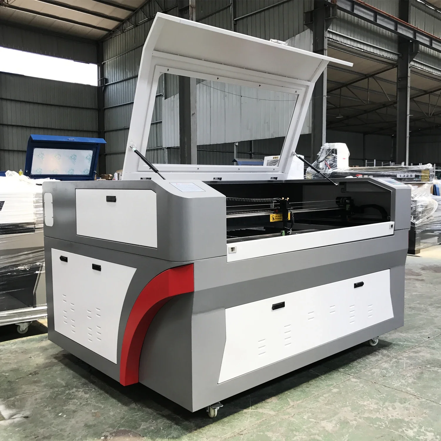 Quality Spray Color Option 9060/1390 Laser Cutting Machine With RUIDA 6332M Control USB Wifi Metal Cutter For Galvanized Sheet