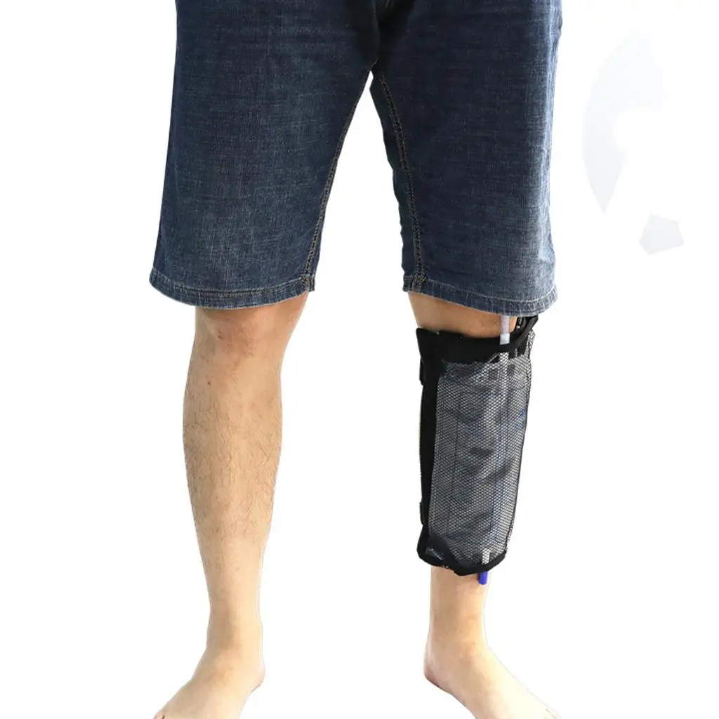 2000 مللي كيس تصريف البول أكسفورد القماش قابل للتعديل الكتف حزام معلق دائم القسطرة استقرار جهاز سلس البول عدة