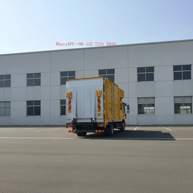 High Quality New  Retrofit Truck Body Parts Accessories Aluminum Body Panels Cargo Tail