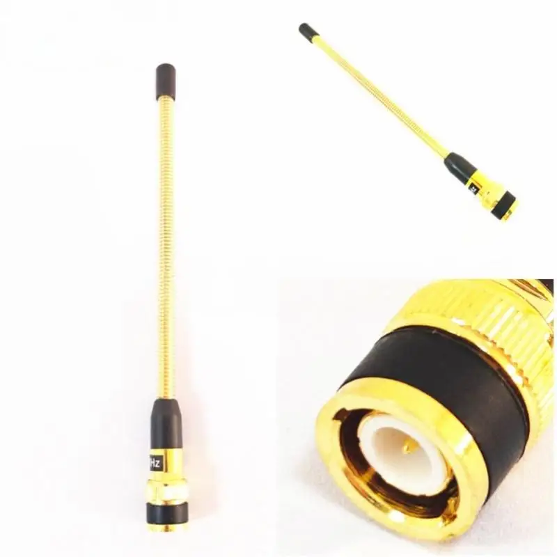 Hot 136 To 174MHz Flexible Spring Radio Antenna BNC Connector High Signal Gain Replacement Antenna For Handheld Two Way Radio