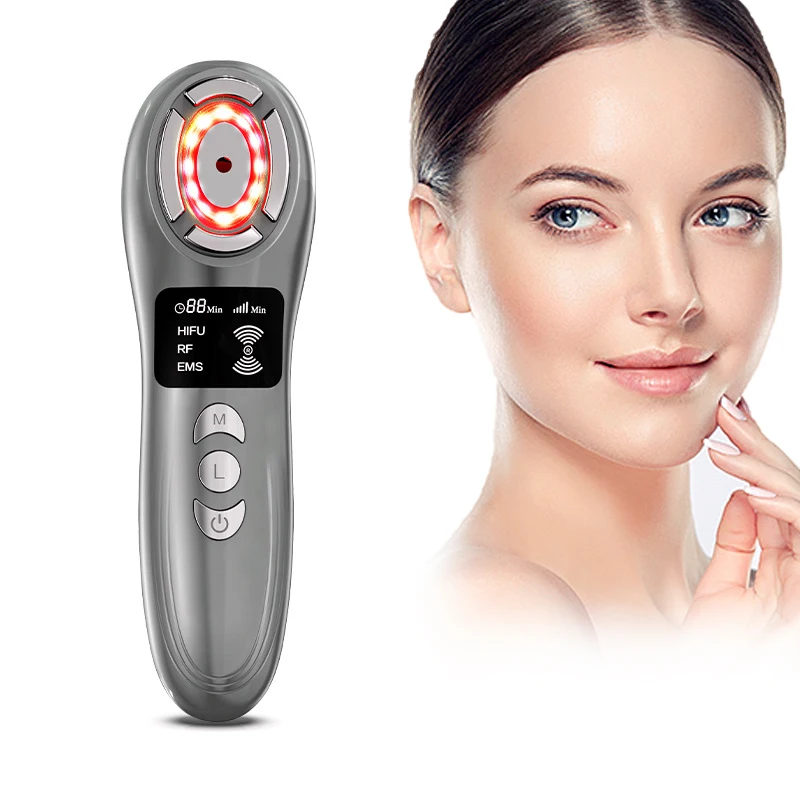 

Beauty Instrument LED EMS Micro-current Enhances Firming And Rejuvenation Hot And Cold Introduction Instrument Home Portable