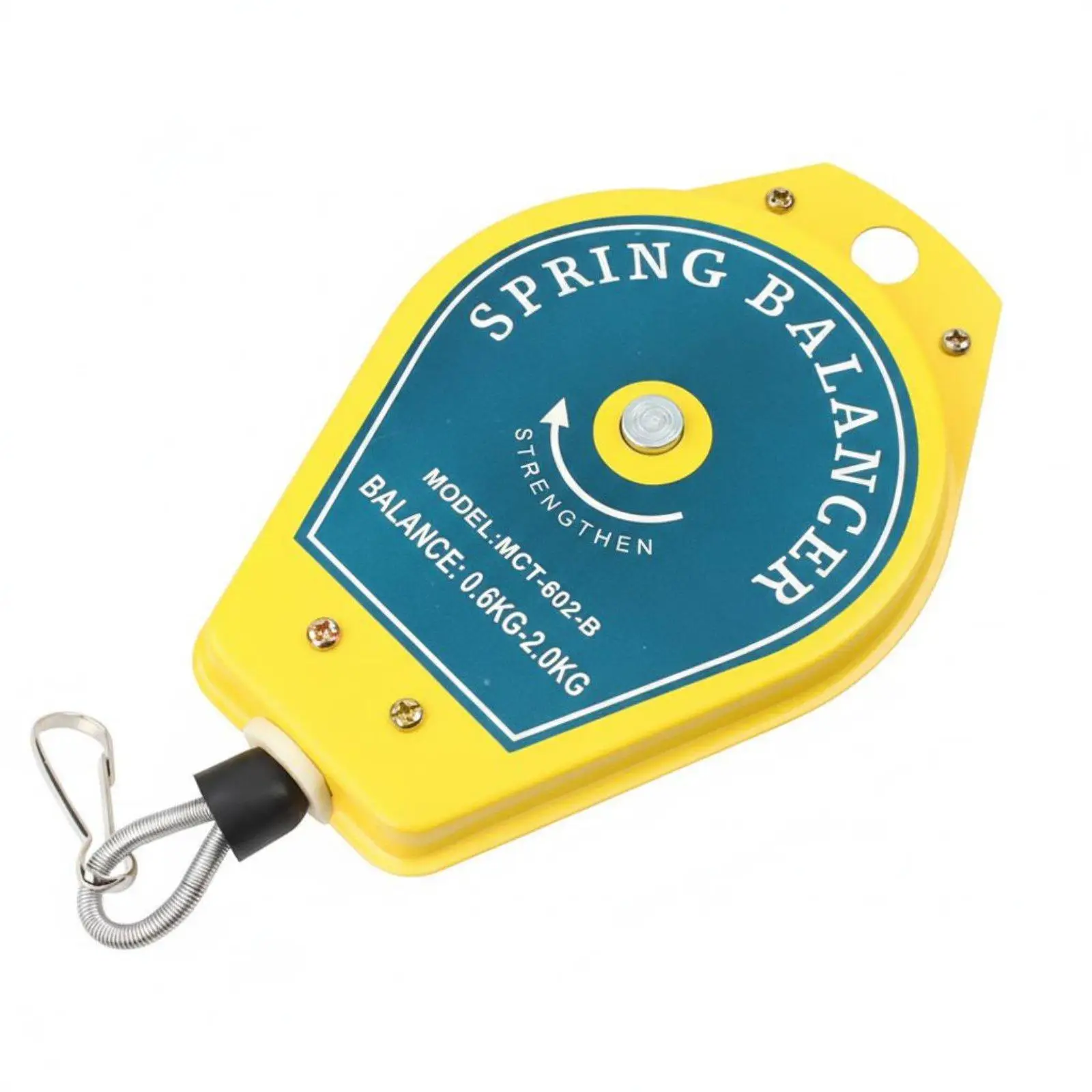 Tool Spring Balancer for Screwdriver Retractable Steel Cable Counterbalance Adjustable Tension for Industrial Workbench Use