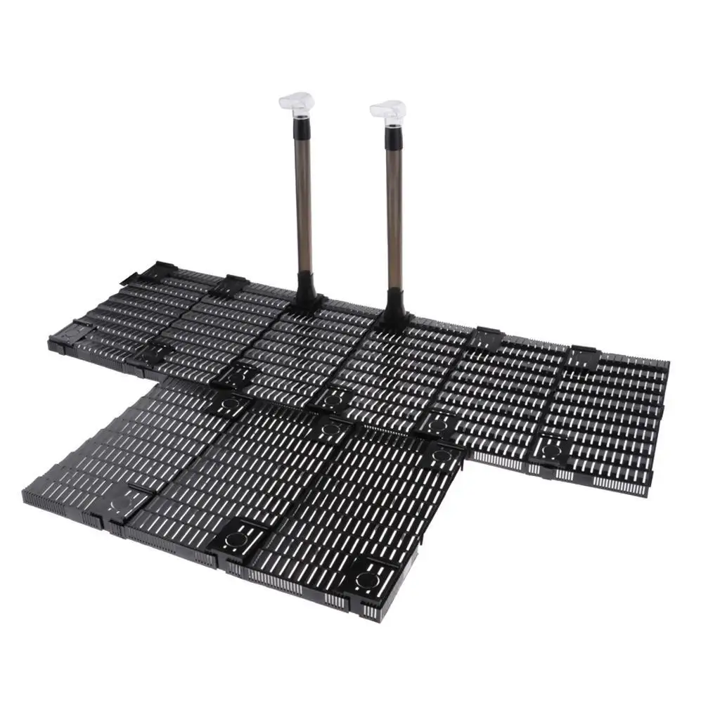 Practical Aquarium Undergravel Filter Board Black for Aquarium