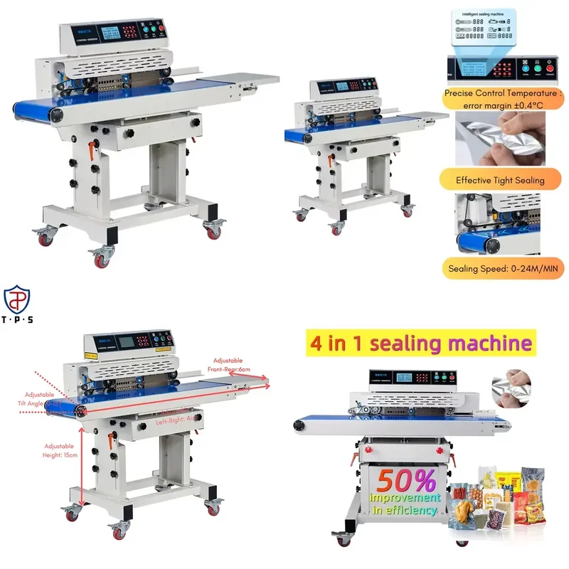 for TEPPS 280A Intelligent Semi Automatic Heat Sealed Plastic Bag Packaging Machine