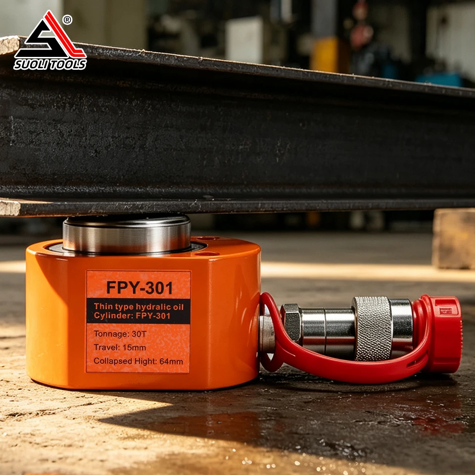 Separable hydraulic jack ultra-thin extended oil cylinder small mini split 5T20T50T ton support jack