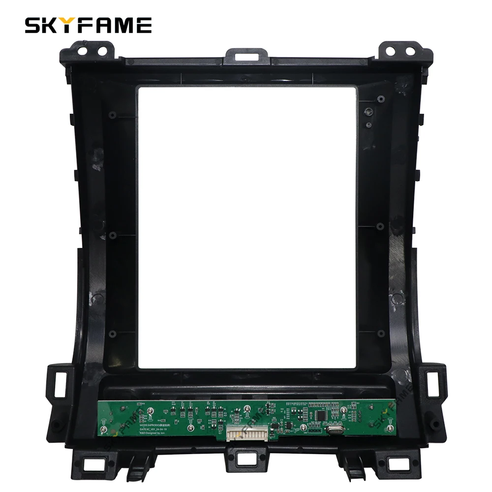 SKYFAME автомобильная рамка, адаптер для фасции Canbus Box Android, комплект панели для приборной панели для Toyota Prado 120 Land Cruiser LC120 Lexus GX470