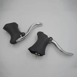 1 Pair Bicycle Parts Aluminum Alloy Brake Lever MTB Mountain Road Bike Handlebar Bicycle Universal Brake Handle Bike Accessories