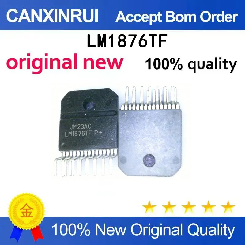 （5-100 pieces）New fever audio dual channel amplifier chip LM1876TF LM1876 ZIP-15 pin