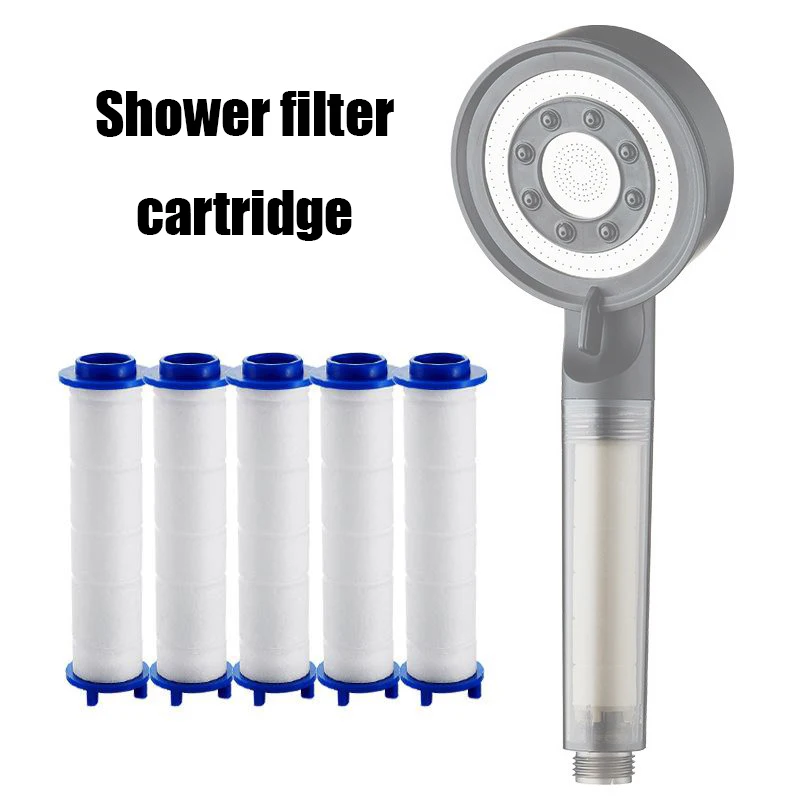 

Universal Shower Filter Increases Water Pressure Removes Impurities For Standard Shower Heads Water Purification Cartridge