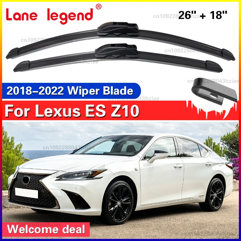 Car Front Windscreen Wiper Blade For Lexus ES Z10 XZ10 300h 350 250 Sport 2018 2019 2020 2021 2022 Windshield Window Accessories