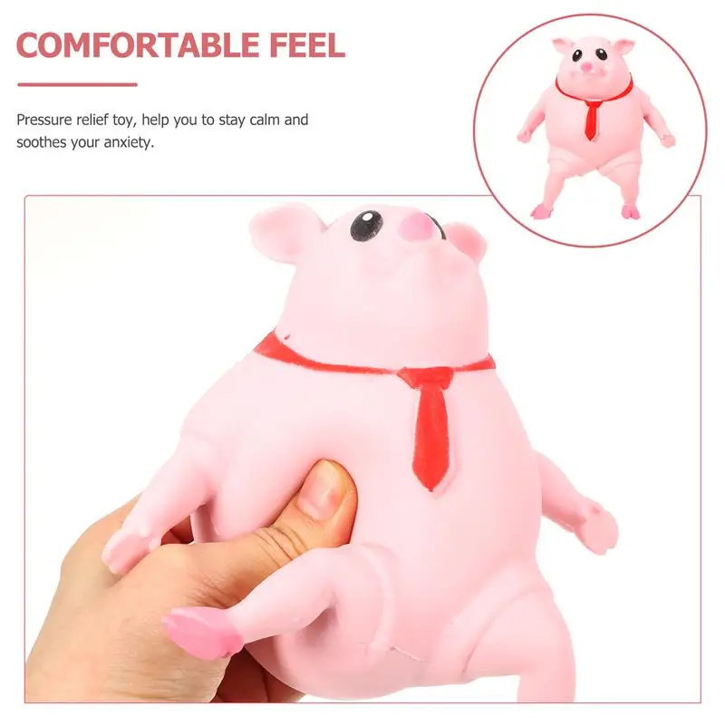 Pig Slow Rising Toy Cartoon Squeeze Toy Pig Birthday For Kids Squeeze Cute Squeezing Piggy For Release Pig Stress Splash