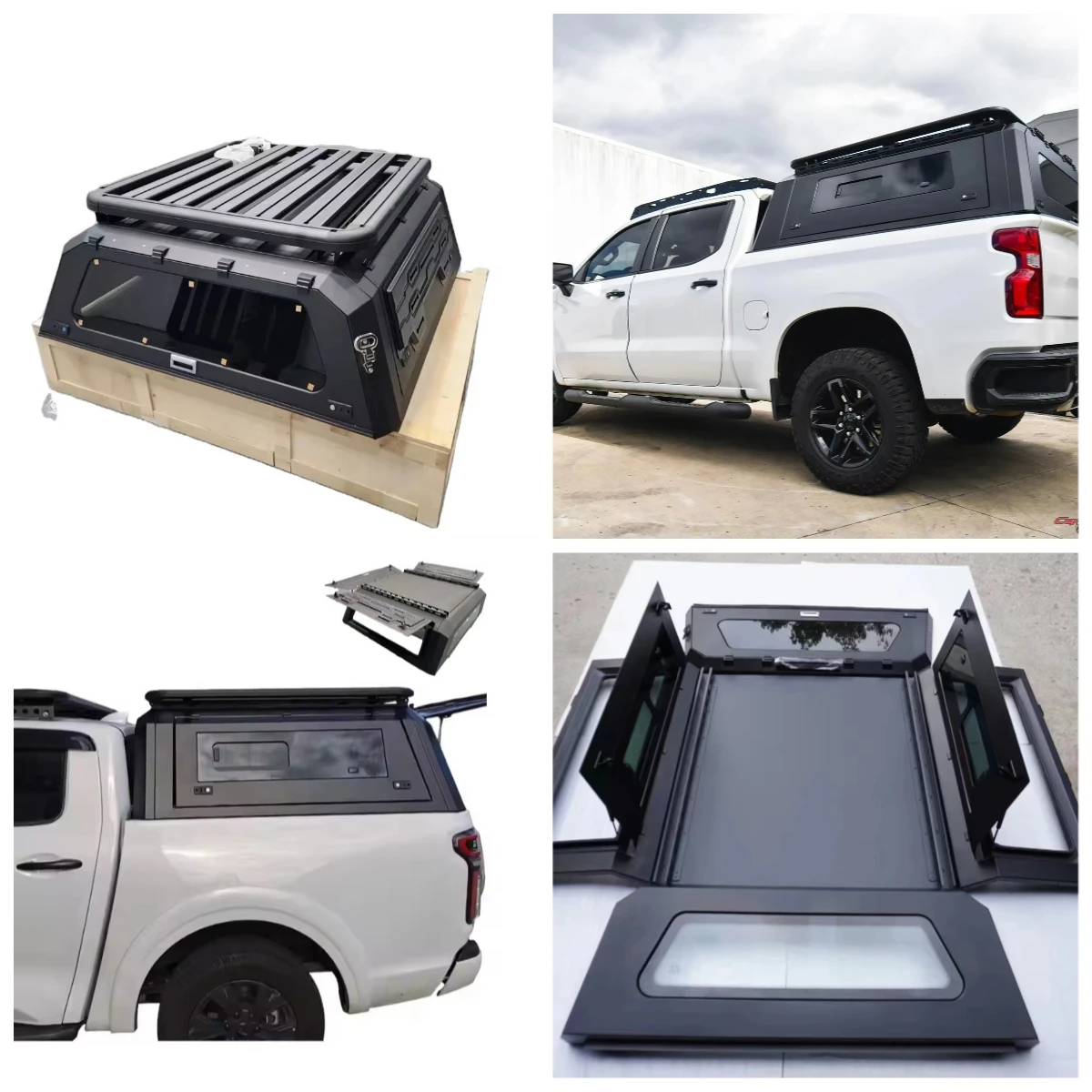 

Индивидуальный водонепроницаемый кемпер-кунг 4x4 для пикапов Hilux, Ranger, Raptor
