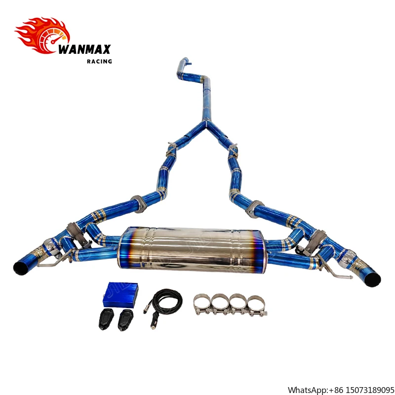 

Titanium Alloy Catback Muffler Exhaust System for 2019-2022 X5 G05 B58 3.0T Exhaust