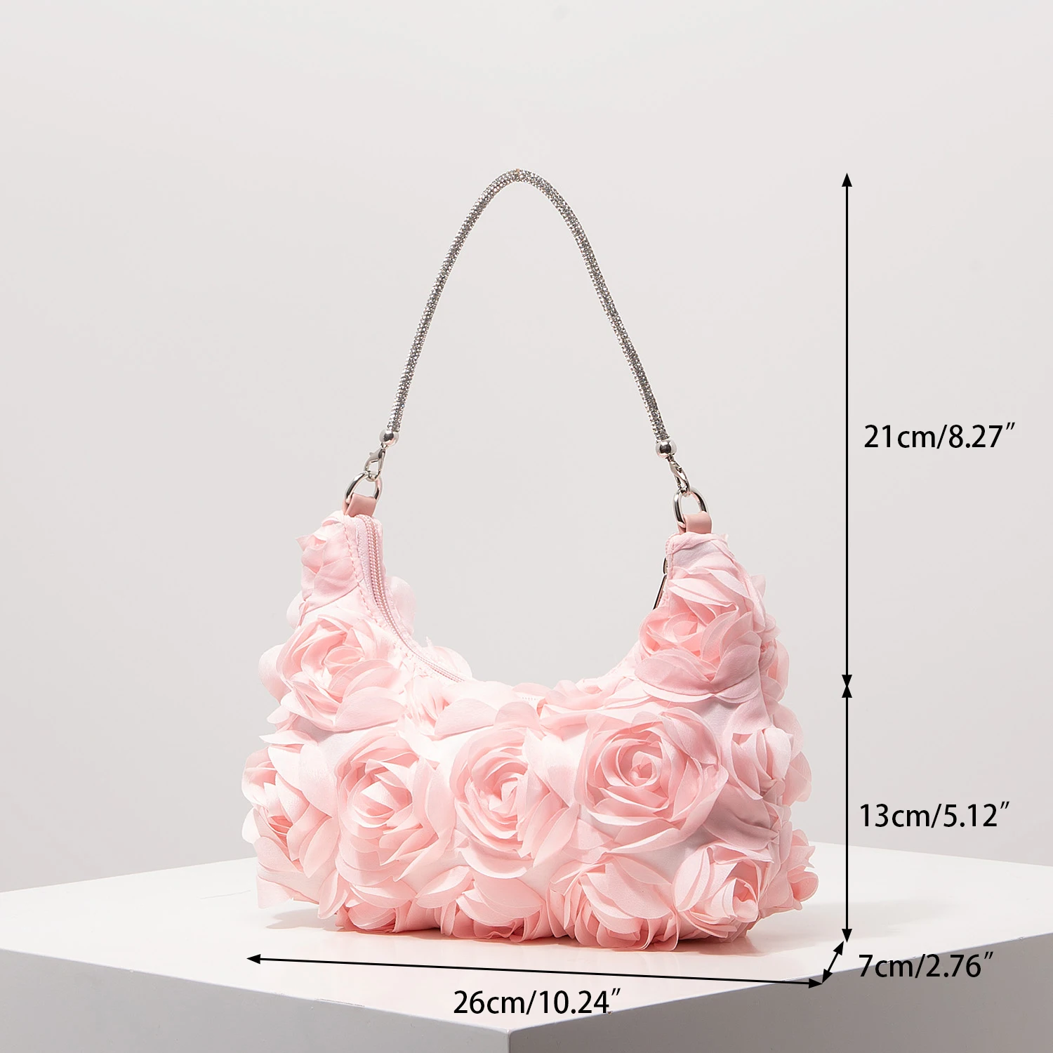 Shoulder Bag, Floral Pop, Women's Bags, Gala Night, Party Outfits, Prom Accessories, Wedding Items, Elegant, Gifts, Random Pattern image 5