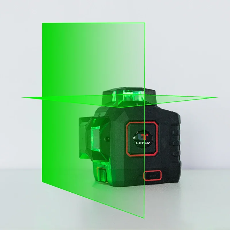 New LETER  line laser, green  laser level  2D level