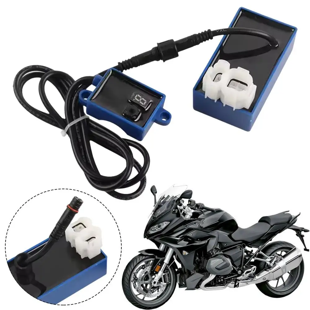 6 Pin DC CDI กล่อง 12V สําหรับ GY6 50cc-250cc สกู๊ตเตอร์ Moped ATV รถจักรยานยนต์ High Performance Racing จุดระเบิดเส้นโค้งเกินไป T4V5