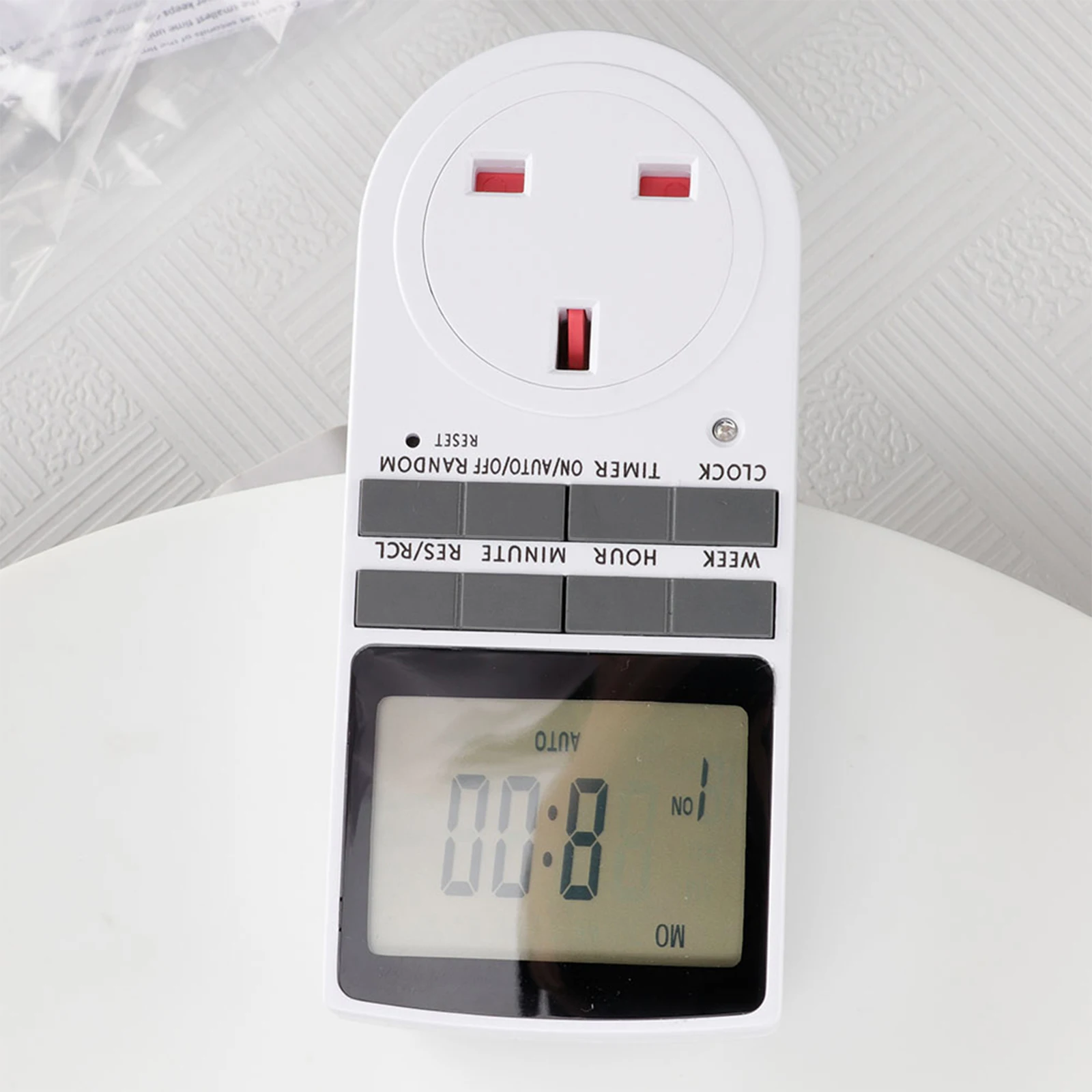 

Smart Digital Programmable Outlet Indoor Energy-Saving Electronic Uk Plug /Off Programs Lcd Screen Reliable Plug For Lights