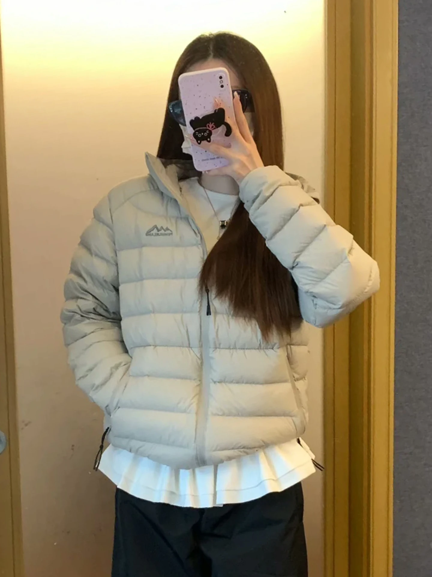 Léger femmes vers le bas Jaet hiver 2025 nouveau Sle polyvalent étudiant Faionable vêtements d'hiver vêtements d'extérieur coréen Sle Str...