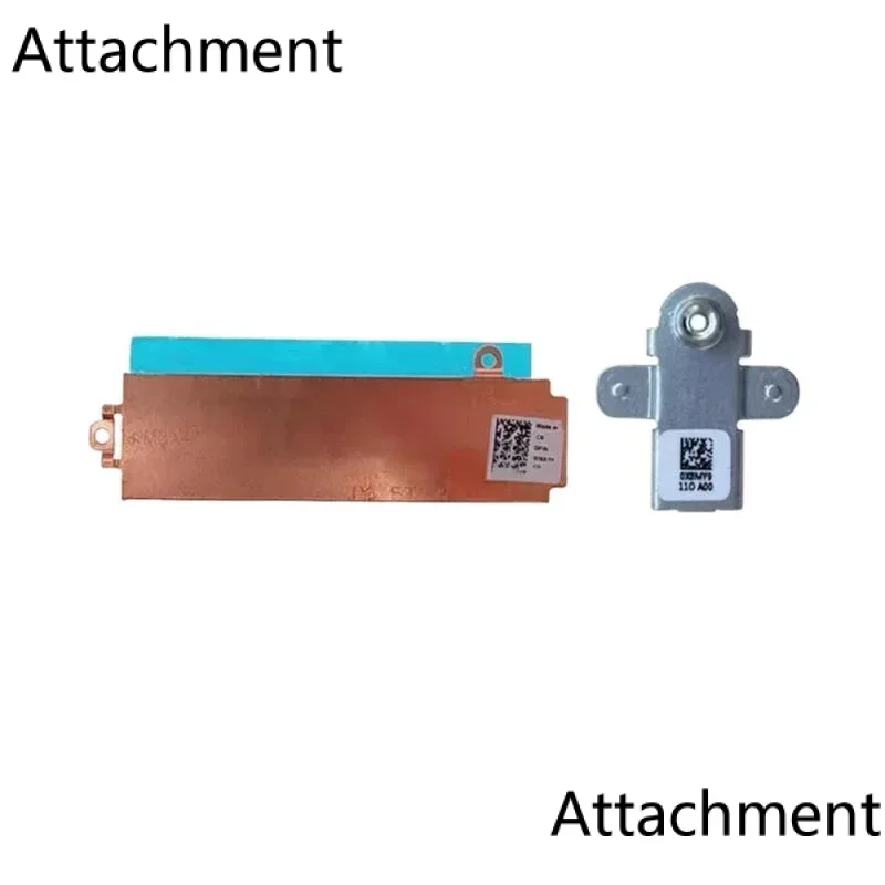 New M. 2 2280 2230 SSD heat sink 26x1y 026x1y for Dell G15 5510 5511 5515 5520 5521 5525 heatsink Bracket X8My9 0x8My9