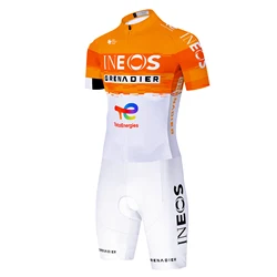 2023 equipo INEOS ciclismo Skinsuit hombres ciclismo jersey granadier mono carretera Racing Skinsuit jersey completo ciclismo